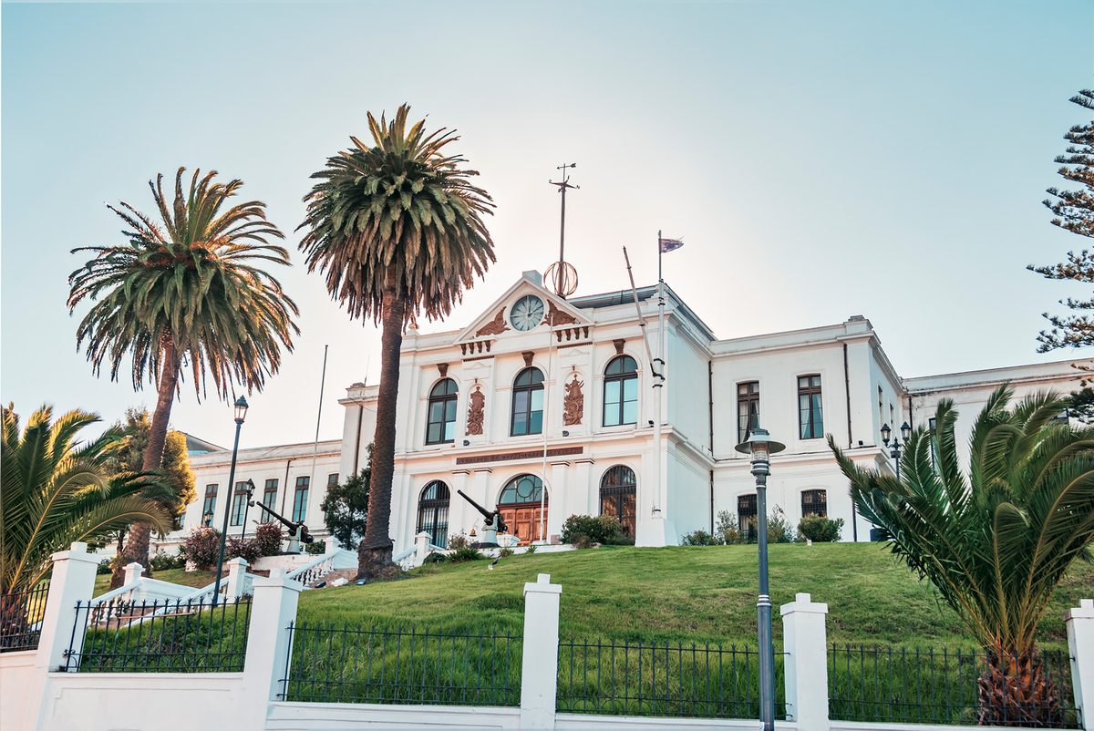 Fachada del Museo Marítimo Nacional, Valparaíso