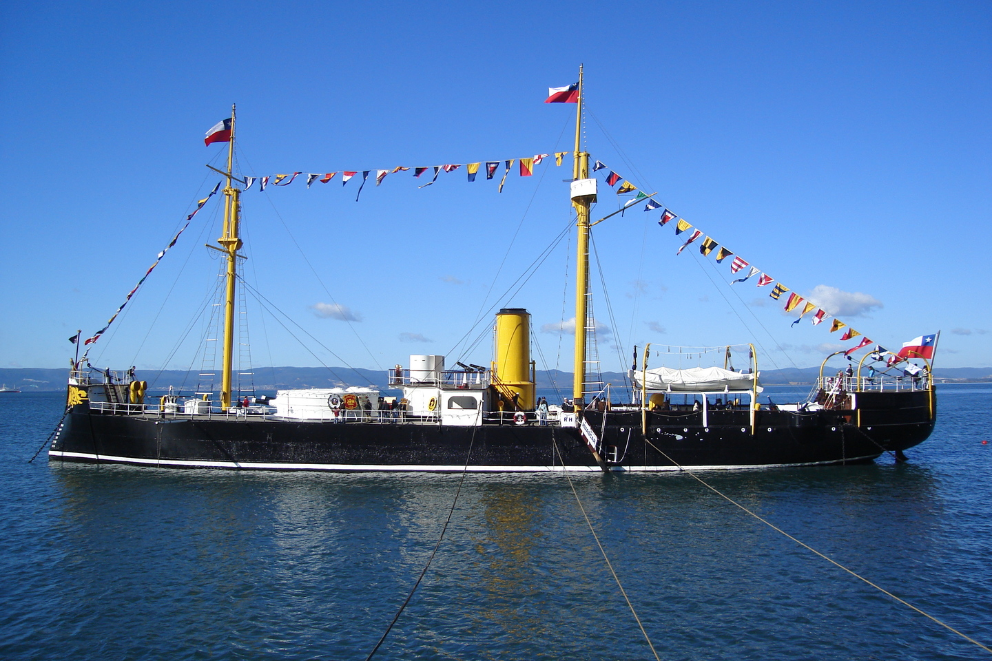 Reliquia Monitor Huáscar, Talcahuano